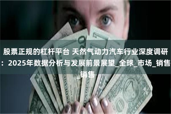 股票正规的杠杆平台 天然气动力汽车行业深度调研：2025年数据分析与发展前景展望_全球_市场_销售