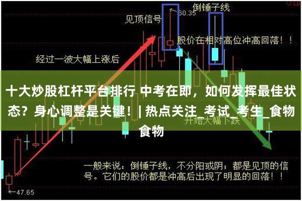 十大炒股杠杆平台排行 中考在即，如何发挥最佳状态？身心调整是关键！| 热点关注_考试_考生_食物